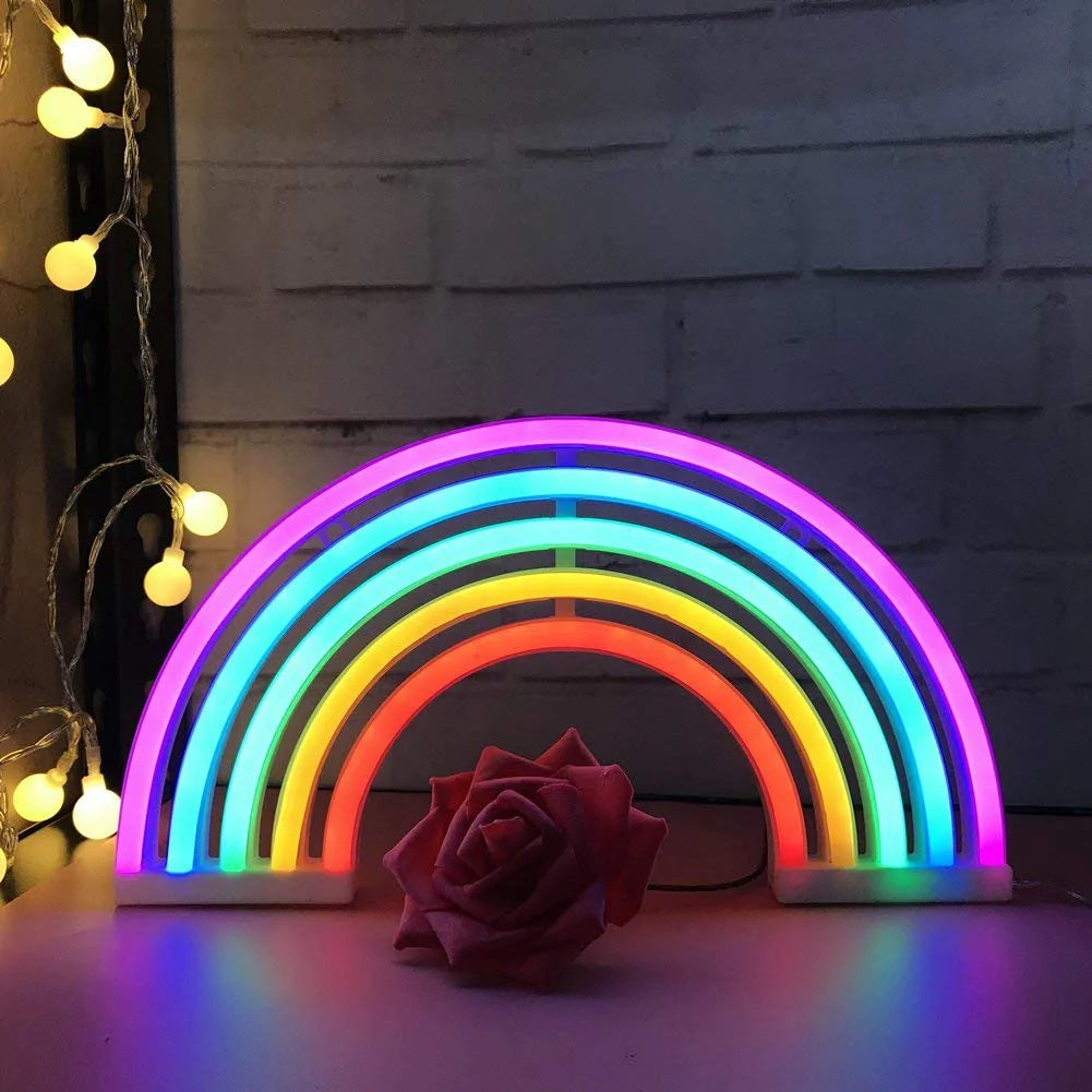 LED Rainbow Light Lamp For Decor
